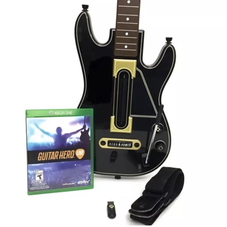 Guitar hero live xbox one bundle discount