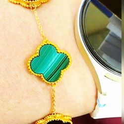 💕Multi Color Clover Bracelet