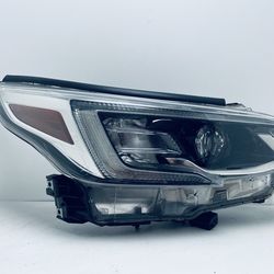 2021-2022 SUBARU OUTBACK LEGACY RIGHT PASSENGER SIDE HEADLIGHT LED OEM CHROME