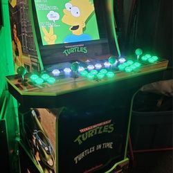 Ninja Turtles Gaming Arcade 1up With 12,000 Video Games