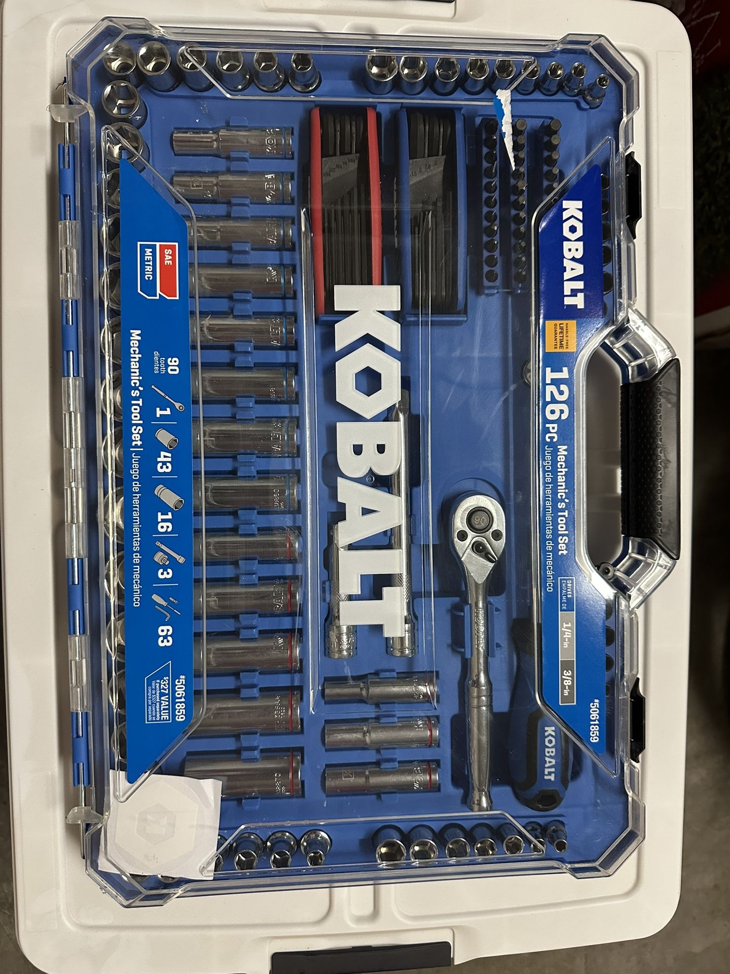 Kobalt 126pc Mechanic Tool Set