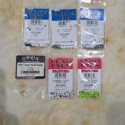 Cyclops Beads And Lead Eyes