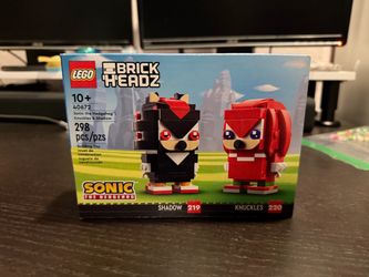 New LEGO BrickHeadz 40672 Sonic the Hedgehog: Knuckles & Shadow
