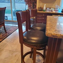 Almost New Stools For Island Or Barbecues