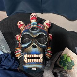 Tibetan Citipati Mask