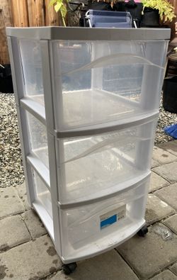 3-drawer cart