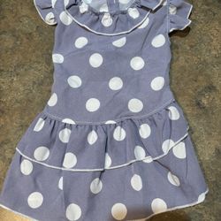 Dog dress. Pet outfit. Size small