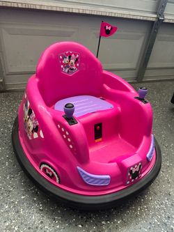 Minnie mouse Disney bumper car