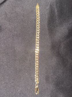 Gold Cuban Bracelet
