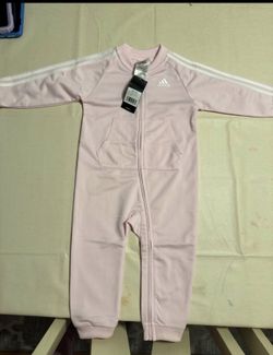 Adidas Baby Girl Jumpsuit Size 24 Months - New