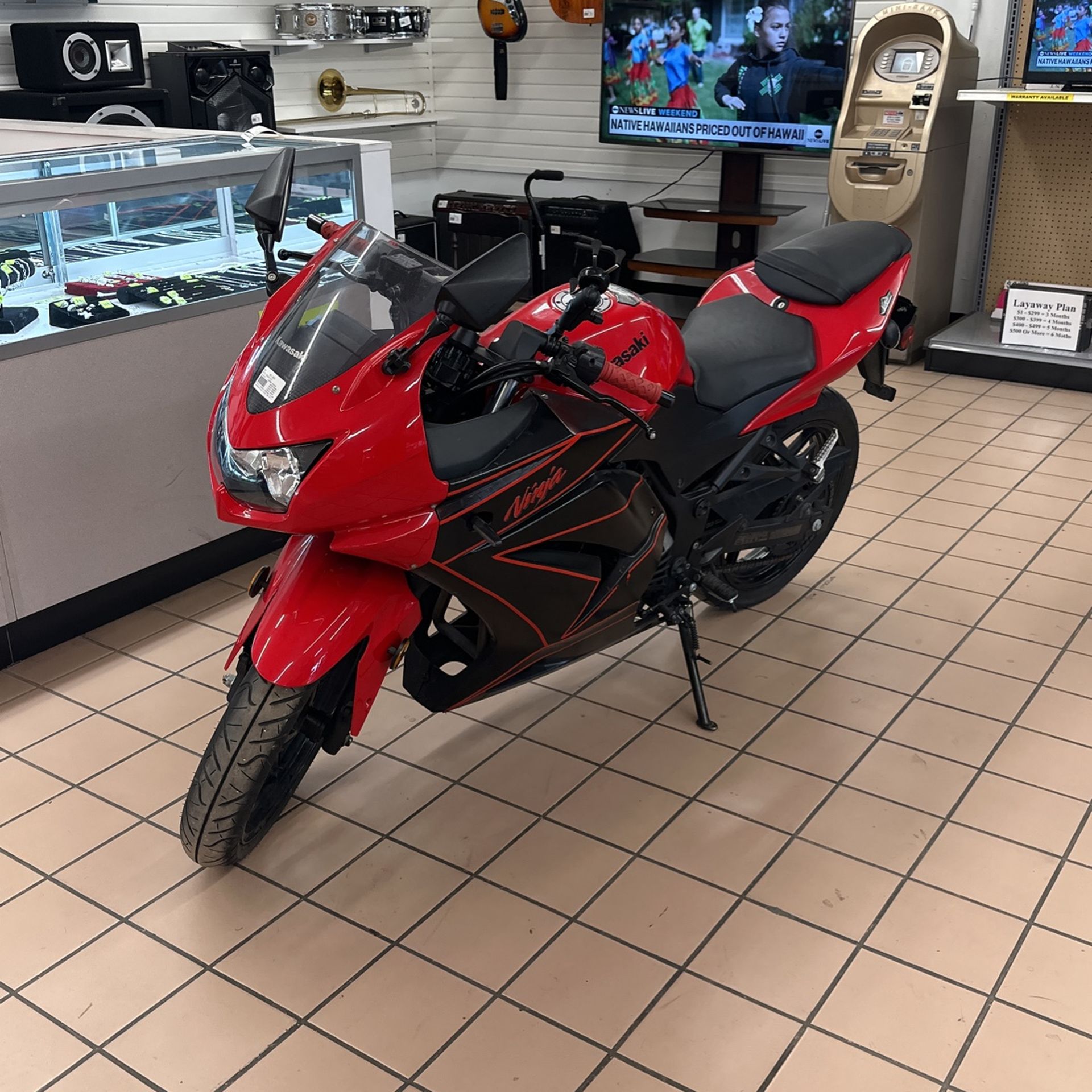Motorcycle Kawasaki Model 2010EX