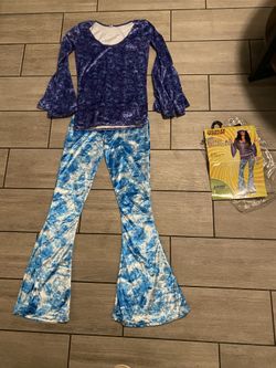 Hippie Bell bottoms Women’s Size Small Halloween Costume 