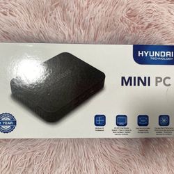 HYUNDAI Business Mini PC 4GB RAM 64GB SSD Intel N4020 Small Portable Compact Desktop USB-C Windows 10 Pro HDMI VGA A5