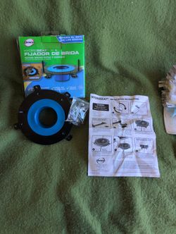   Toilet Fixes Broken Or Damaged Flange 