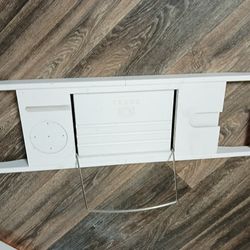 Bathtub Tray for Tub 29.5"LX9"WX2"H - Expandable Bath Tray w/ Wine, Book/Tablet Holder