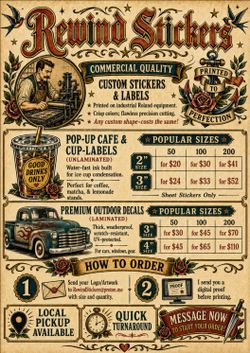 Cup Stickers