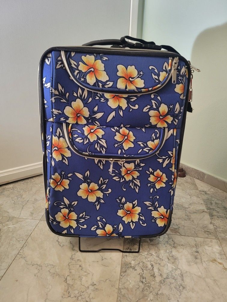 Unique Hawaiian Print Luggage / Suitcase