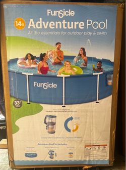 Funsicle 14x33 pool new never used