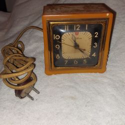 Vintage Telechron Alarm Clock $40 