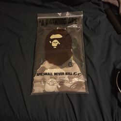 black camo BAPE Tshirt