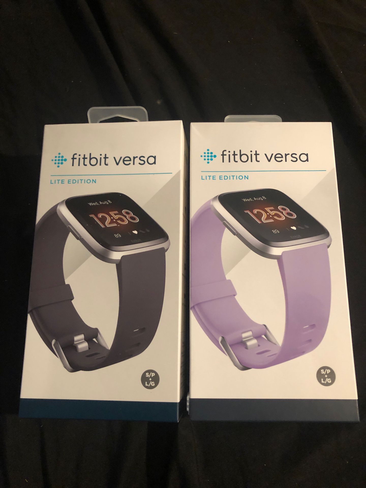 Limited edition Fitbit versa’s, both brand new never opened.. selling both together