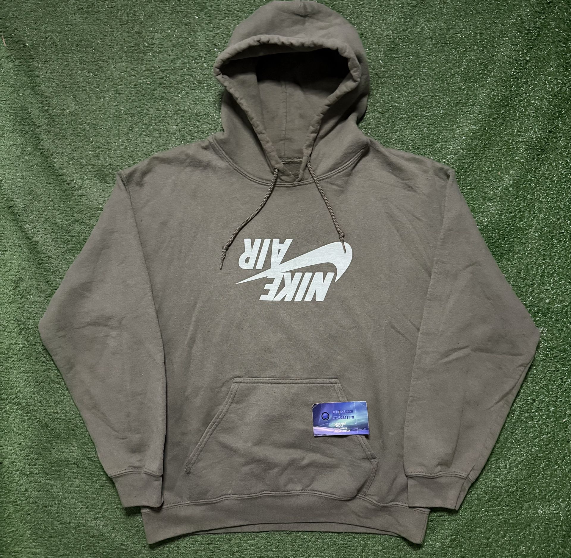 Travis Scott Jordan Nike Highest Hoodie Olive Medium