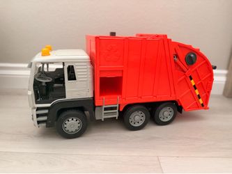 Driven by Battat Garbage Truck Lights Working Large Recycling Trash Truck Toy