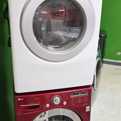 Ĺg Washer Dryer Electric Stackable ♥️🎒🛑🎈🥊
