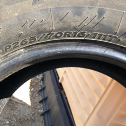 2 Pick Up Truck Tire’s 265/70R16