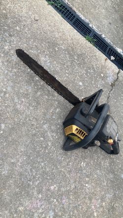 McCulloch 35cc chainsaw