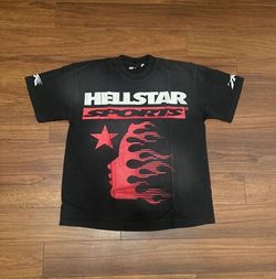 Hellstar t shirt red and black sizes S/M/L/XL