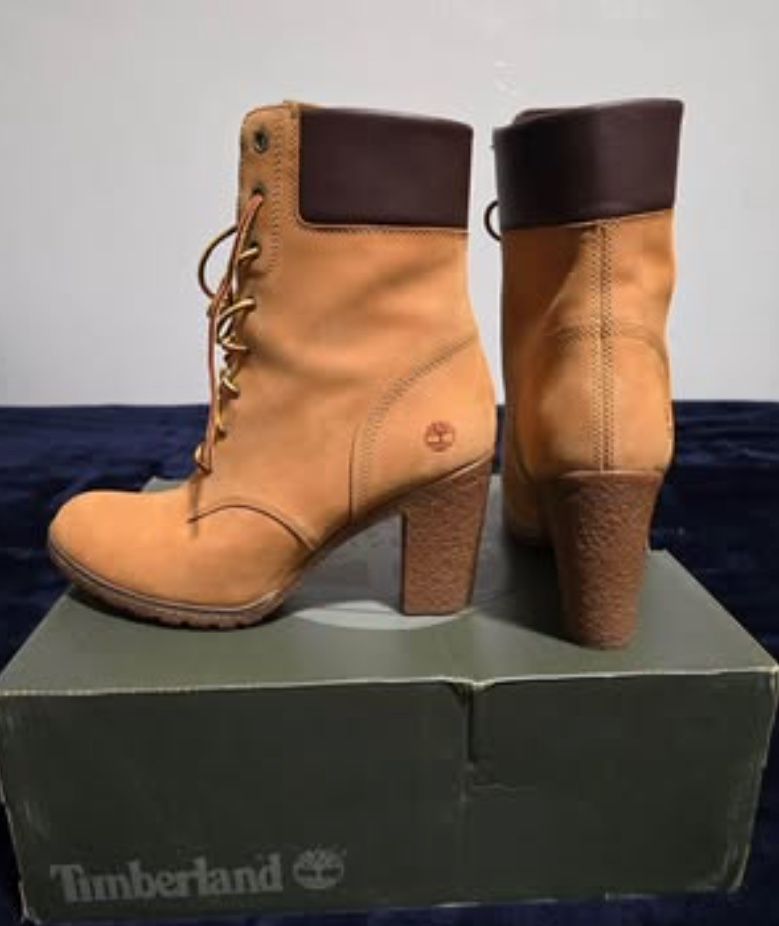 Timberland Heel Boots Size 9/5