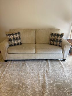 Beige couch