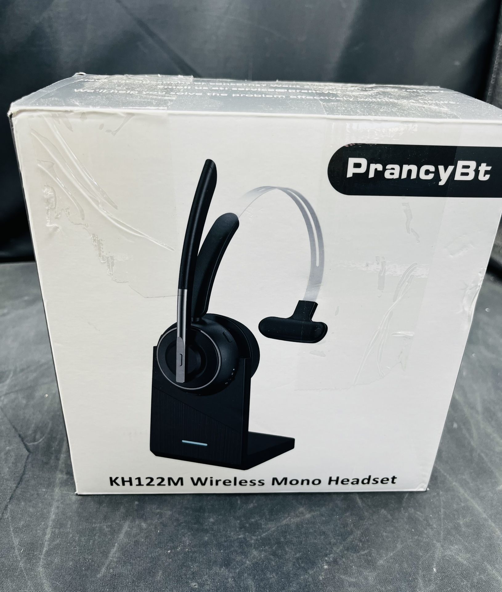 Bluetooth Headset, Wireless Headset with Microphone for PC
