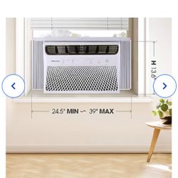 Hisense 350-sq ft Window Air Conditioner (115-Volt; 8000-BTU) ENERGY STAR Wi-Fi enabled