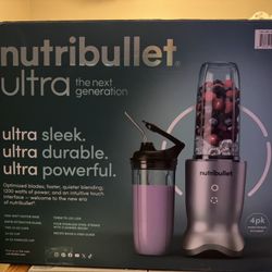 Nutribullet Ultra Deluxe Single-Serve Blender