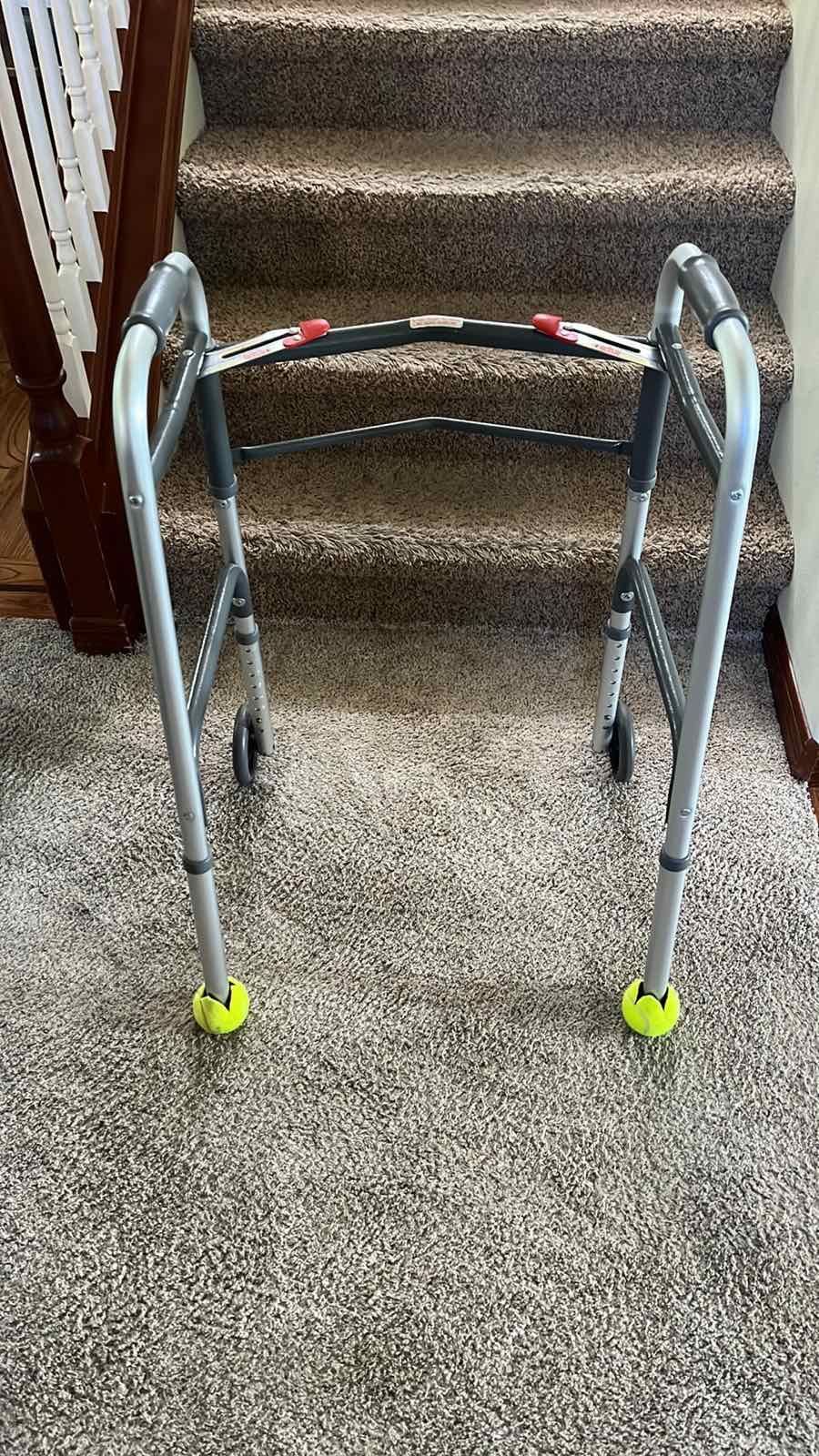Folding Walker With Wheels