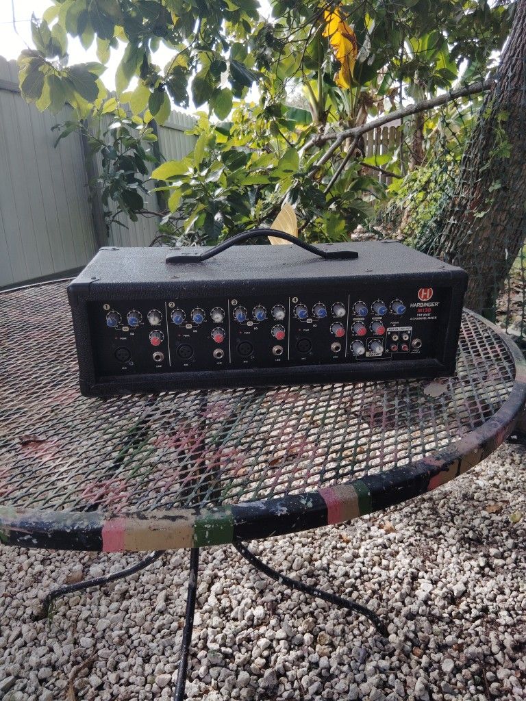Harbinger 4 Channel Mixer