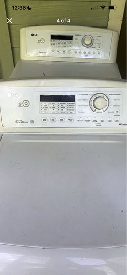 Lg washer dryer set