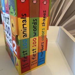 First Words Book Set (4) $10