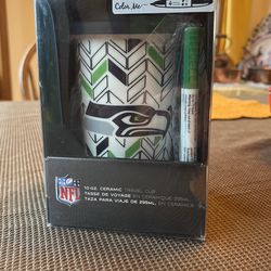 Seahawks NFL new travel mug to color