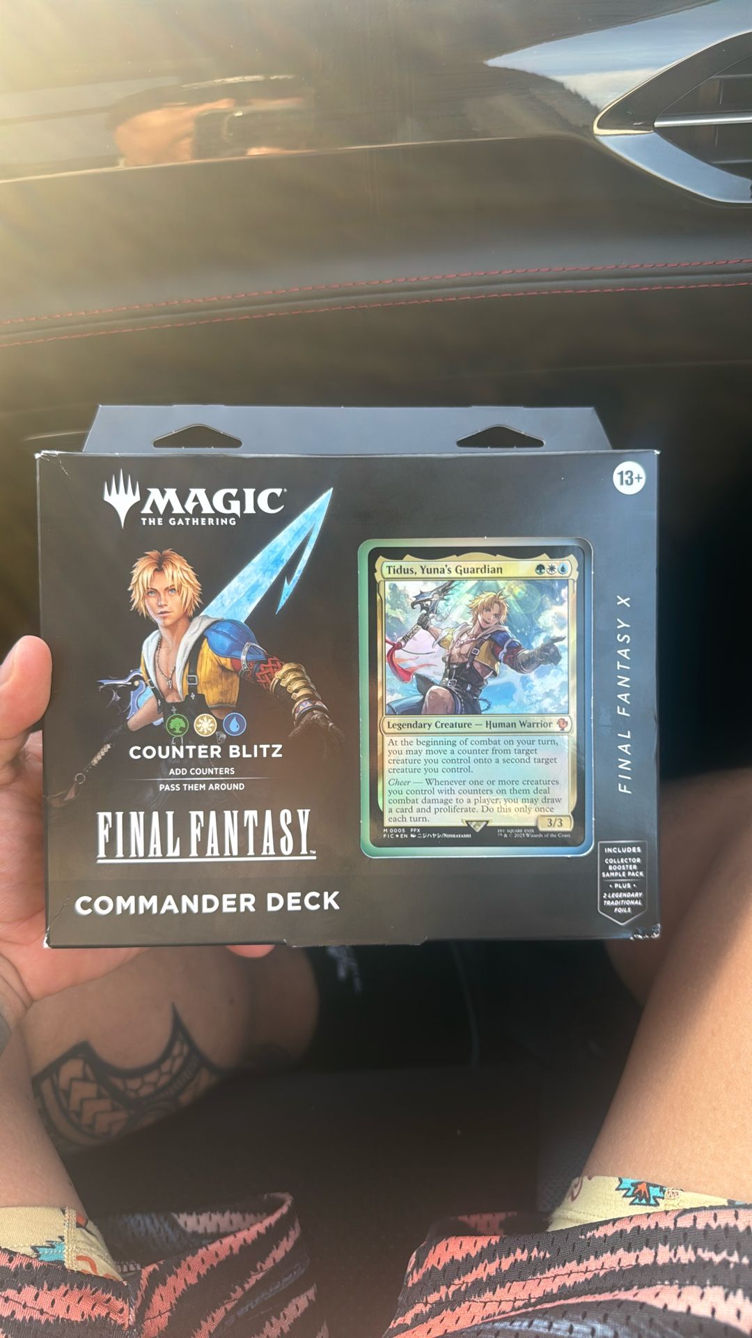 Tidus commander Deck