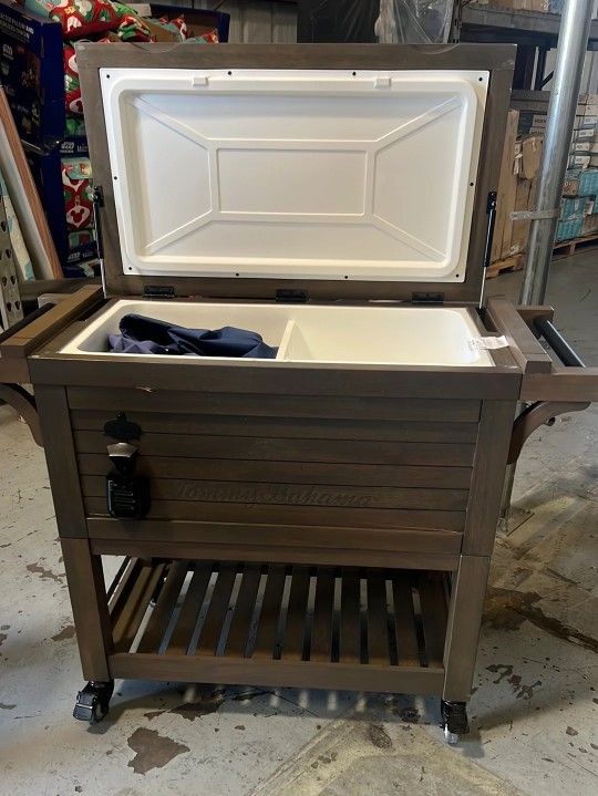 Tommy bahama wood cooler
