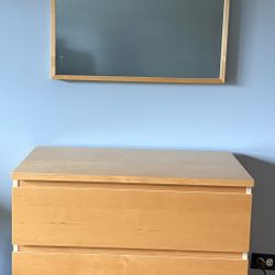 Dresser And Mirror
