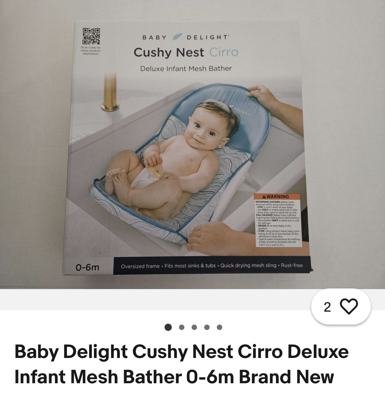 Deluxe Infant Mesh Bather