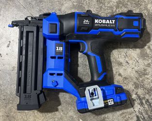 Kobalt nail gun cordless deals