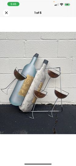 VINTAGE Brutalist Wall Sculpture with Wine Motifs by Curtis Jeré for Artisan House, USA, 2000