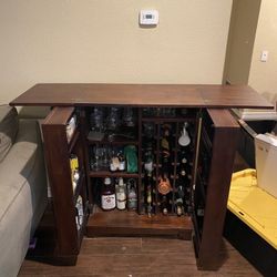 Wooden bar