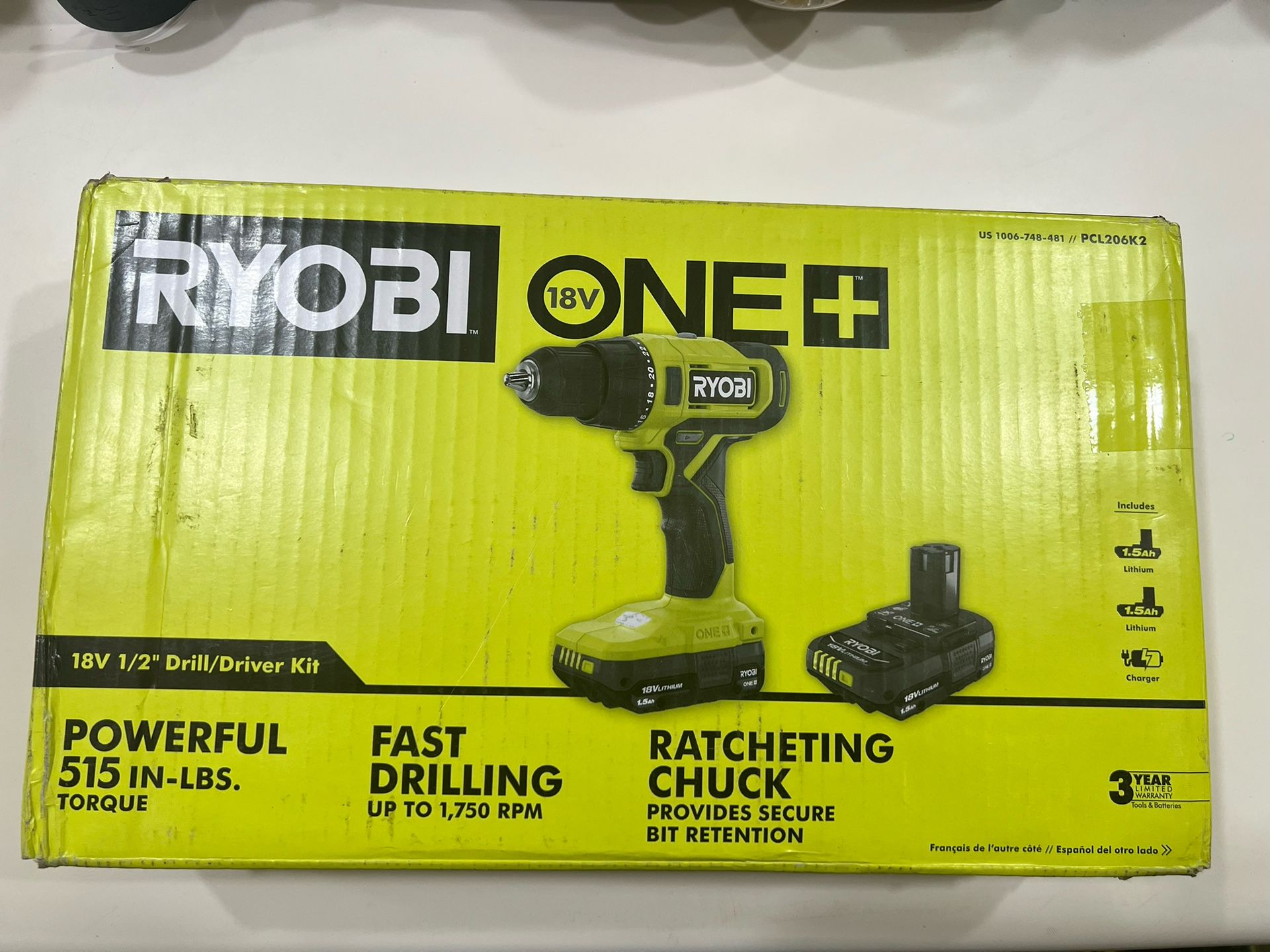 Ryobi 18V Drill Driver