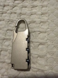 Travel Padlock Small Lock with 3 Digit Combination Security Lock